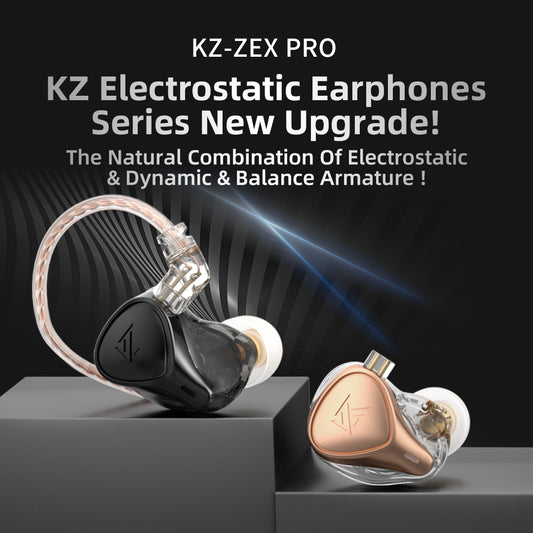KZ ZEX Pro — The first tribrid units of KZ Acoustics