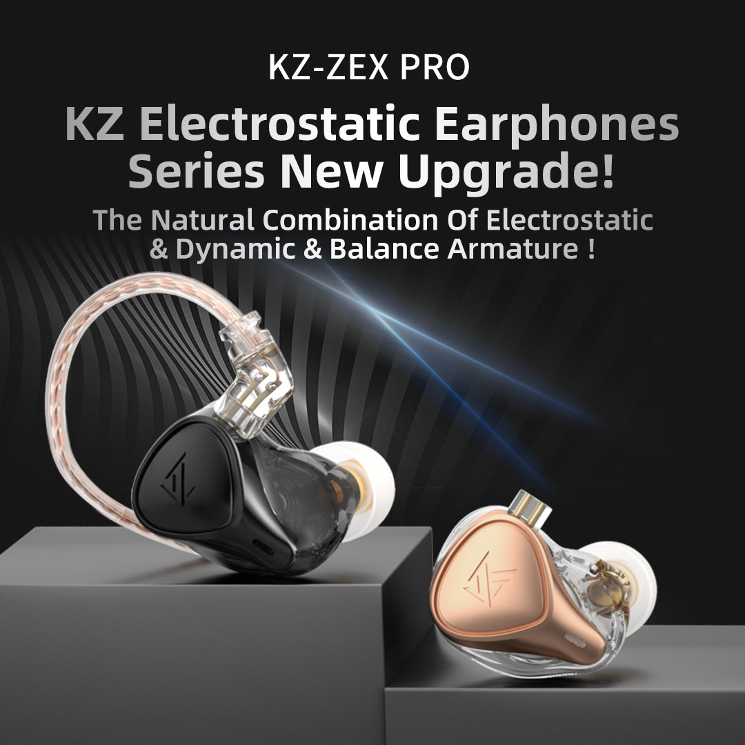 KZ ZEX Pro — The first tribrid units of KZ Acoustics KZ Headphones